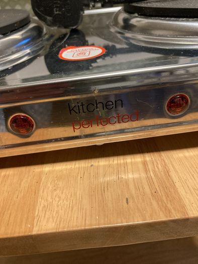 Portable double hob