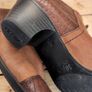Rieker Leather Ankle Boots Size 5 As New Image 4