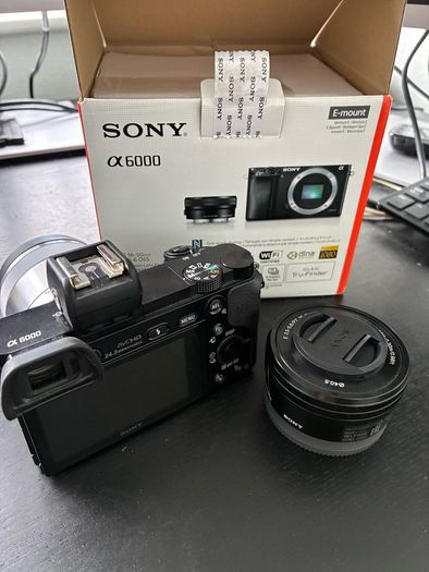 Sony A6000 with 2 lenses