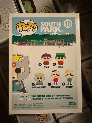 Vaulted Funko POP! South Park Professor Chaos