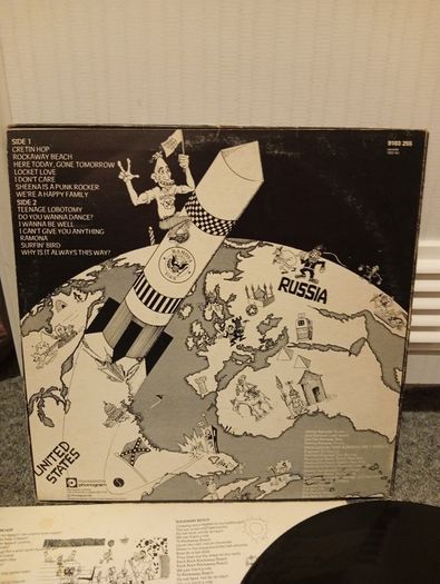 The Ramones Rocket to Russia 1st UK press 1977 rare ex