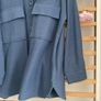 shacket jacket powder blue with pearl detail gallery Dunnes stores medium Image 6