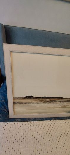 Large Framed/Picture "Mesa" Abstract Landscape Wall Art Print (126cm x 56cm)