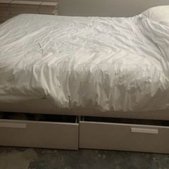 Ikea hemenes with mattress