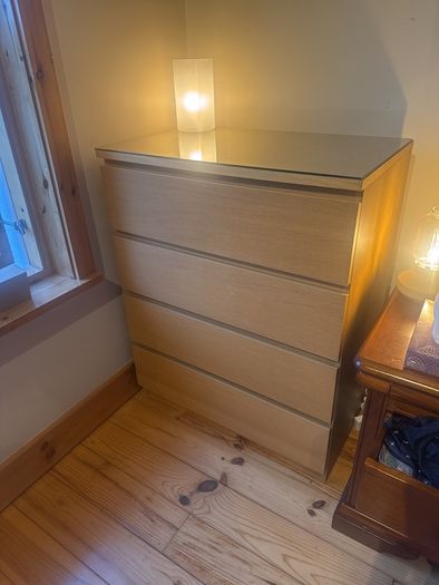 Malm Ikea dresser