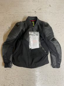 Dainese Iperattiva - Men Leather-textile Motorcycle Jacket