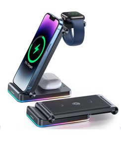 3in1 Joyroom Wireless Magnetic Charging Station