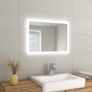 NEW SALE | 500 x 700 mm Illuminated LED Bathroom Mirror LED Mirrors Light with Touch Control Switch + Demister Image 5