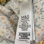 M&S yellow mix floral  dress size 16 - New Image 6