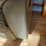 Cream leather 3+2+1 reclining suite Image 9