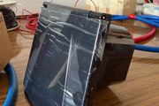 Campervan mains hook up point brand new