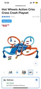 Hot Wheels Action Criss Cross Crash Playset