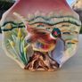 Napco Ceramic 3D Ring- Pheasant Wall Hanging Plaque Japan Image 2