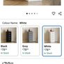 2 narrow chest of drawers Image 8