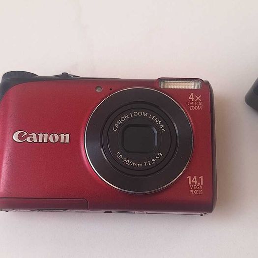 Canon PowerShot A2200 HD 14.1MP Digital Camera - Red