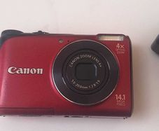 Canon PowerShot A2200 HD 14.1MP Digital Camera - Red