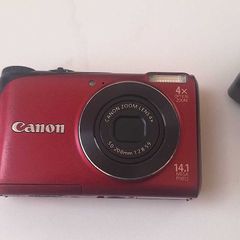Canon PowerShot A2200 HD 14.1MP Digital Camera - Red