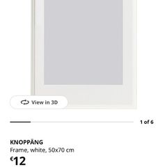 Photo Frame x 3