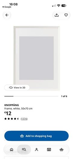Photo Frame x 3