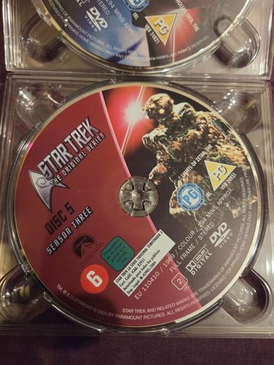 Star Trek Original series DvD Collectors Edition Season 3