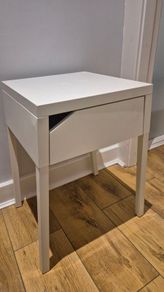 IKEA SELJE Bedside Table / Metal Locker - White