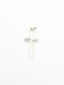 Tiny 925 Silver Cross Charm