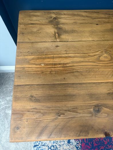Handmade solid wood desk