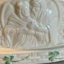 Candle Holder Belleek VotiveJesus Mary Joseph Votive Candle in Belleek China Image 2