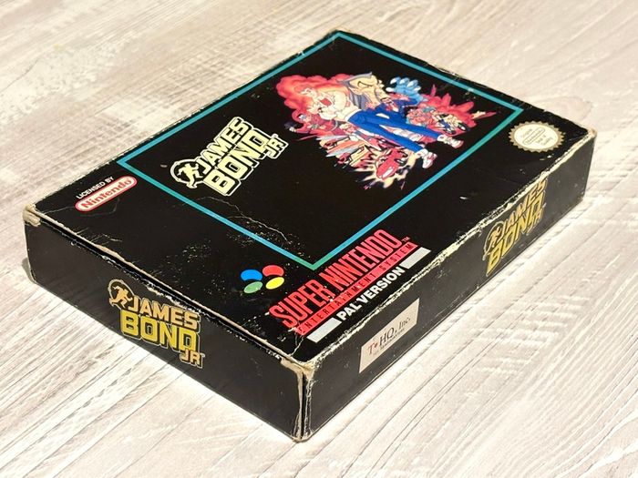James Bond Junior Nintendo SNES  - Boxed & Rare