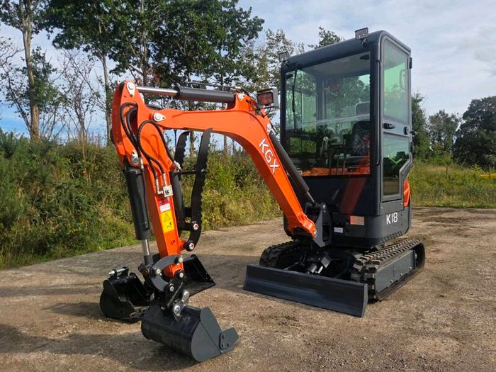 NEW 1.8ton Mini Digger Kubota Powered KGX K18
