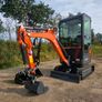 NEW 1.8ton Mini Digger Kubota Powered KGX K18 Image 3