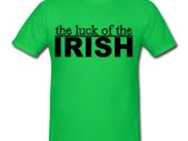 The Luck of the Irish Top tee shirt