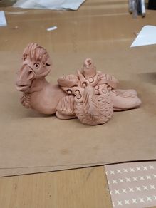 Camel pottery handmade