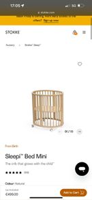Stokke Crib Sleepi 3-in-1 Bed Bundle