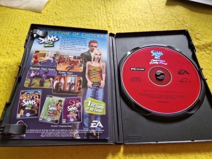 The Sims 2 Christmas party pack Pc Cd Rom Games Original