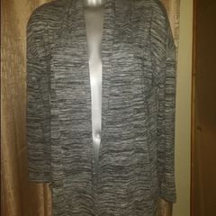 M&S Grey Blazer/Cardigan size UK12 EUR40 Perfect condition Postage included