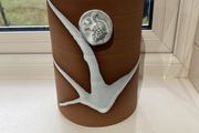 STEPHEN PEARCE pottery wine cooler/ vase