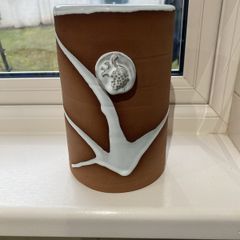 STEPHEN PEARCE pottery wine cooler/ vase