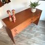 Vintage Retro Mid Century Teak Stag Compact Sideboard/Console Image 5