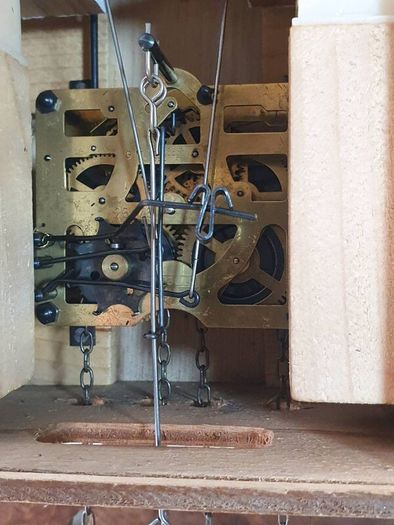 Hand carved cuckoo clock