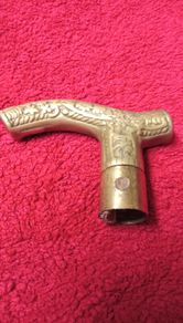 Vintage Brass Walking Stick Handle