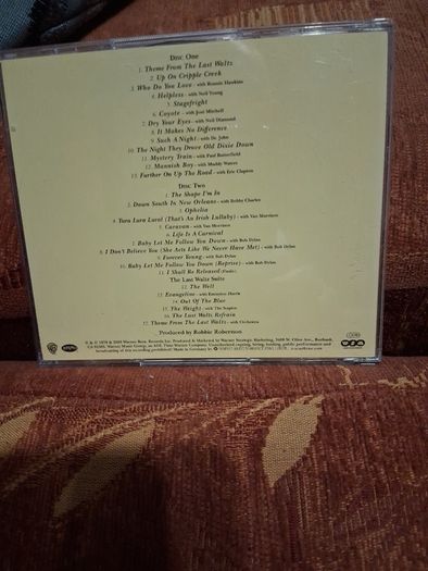 Cd The Band The Last Waltz Double Cd