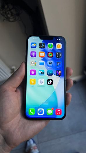 iPhone 13 Pro Max 512GB - Mint Frame & Body (Cracked Screen / Unlocked)