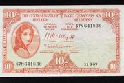 Ireland | 1959 | 10 Shillings | P.56d | 67 N 641836