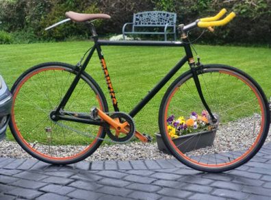 Mongoose fixie ready for the road