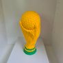 Handmade World Cup Trophy Replica Brazil Edition Image 2