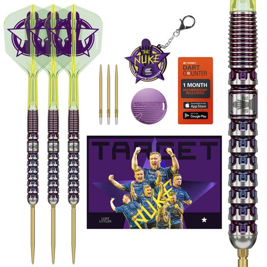 Target Luke Littler World Champion Darts 90% Swiss 23g