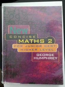 Secondary school book -NEW CONCISE MATHS 2 for Junior Cert HIGHER LEVEL