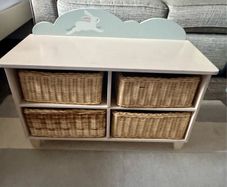 Tenderleaf Bunny Storage Unit for Kids
