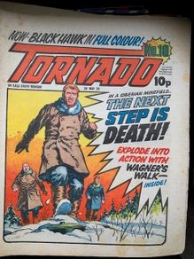 Tornado x6 Comics -IPC Magazines- Vintage UK Comics 1979